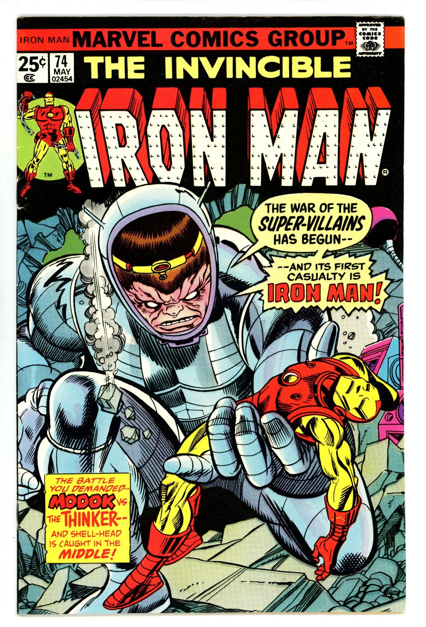Iron Man Vol 1 74 FN+ (6.5) (1975) 