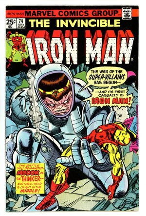 Iron Man Vol 1 74 FN+ (6.5) (1975) 