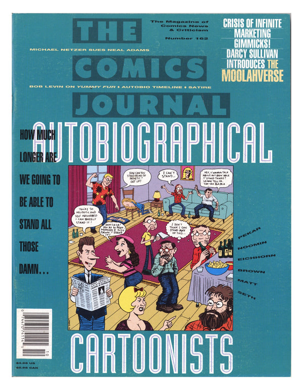 The Comics Journal 162 Mid Grade (1993)