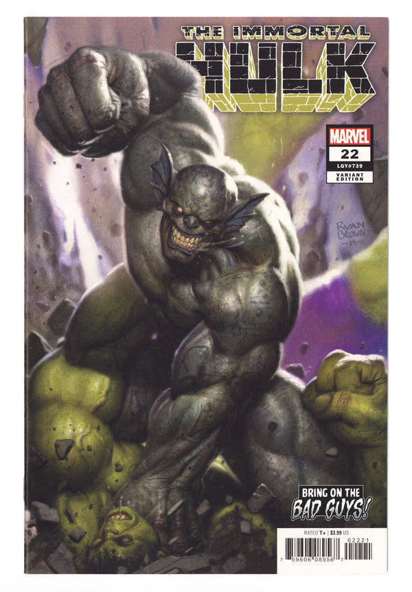 Immortal Hulk 22 High Grade (2019) Brown Variant