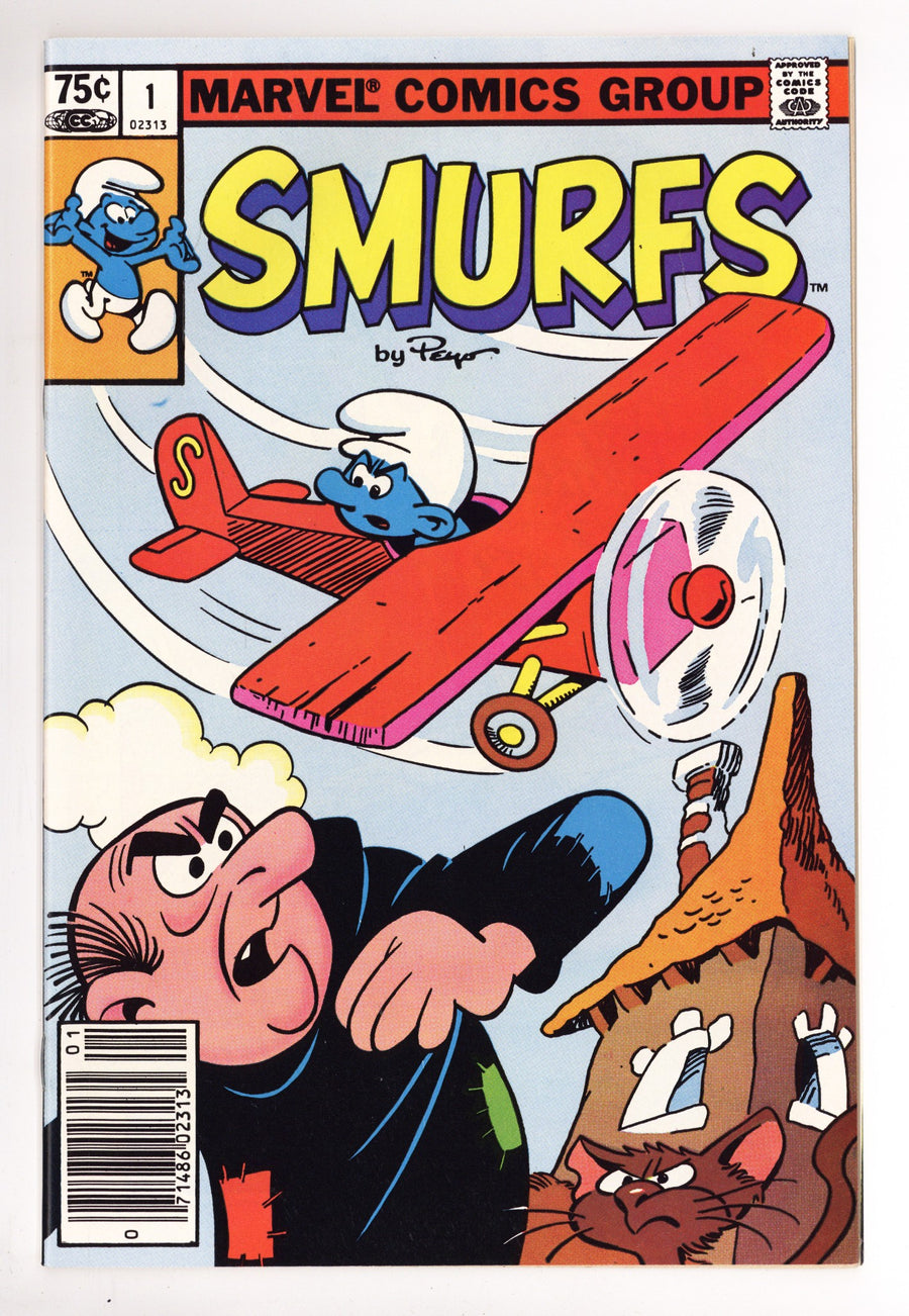 Smurfs 1 VF/NM (9.0) (1982) Canadian Price Variant 