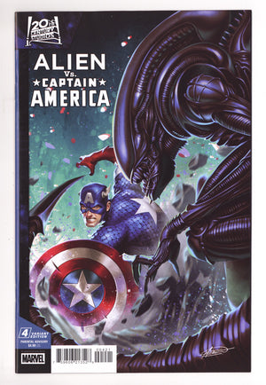 Alien Vs. Captain America  4 Manhanini  Variant   (2026)