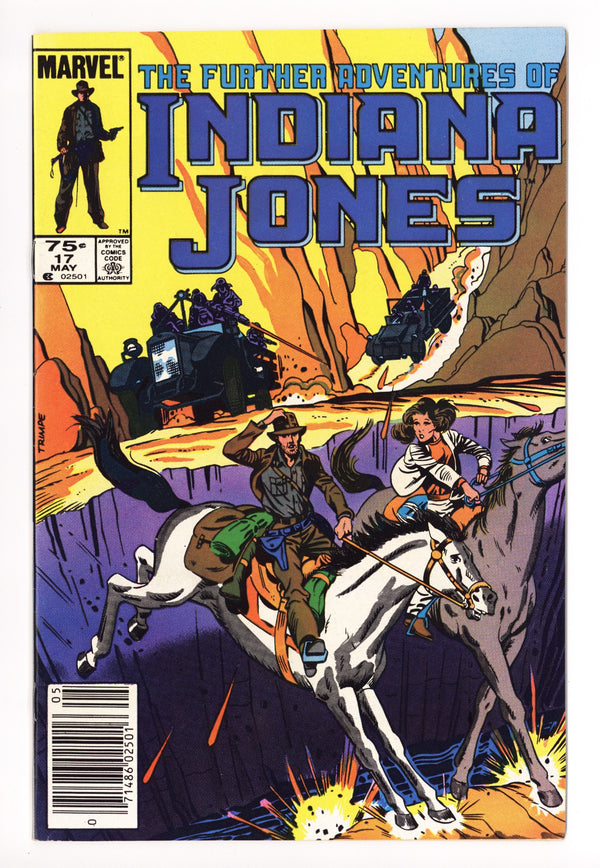 The Further Adventures of Indiana Jones 17 VF/NM (9.0) (1984) Canadian Price Variant
