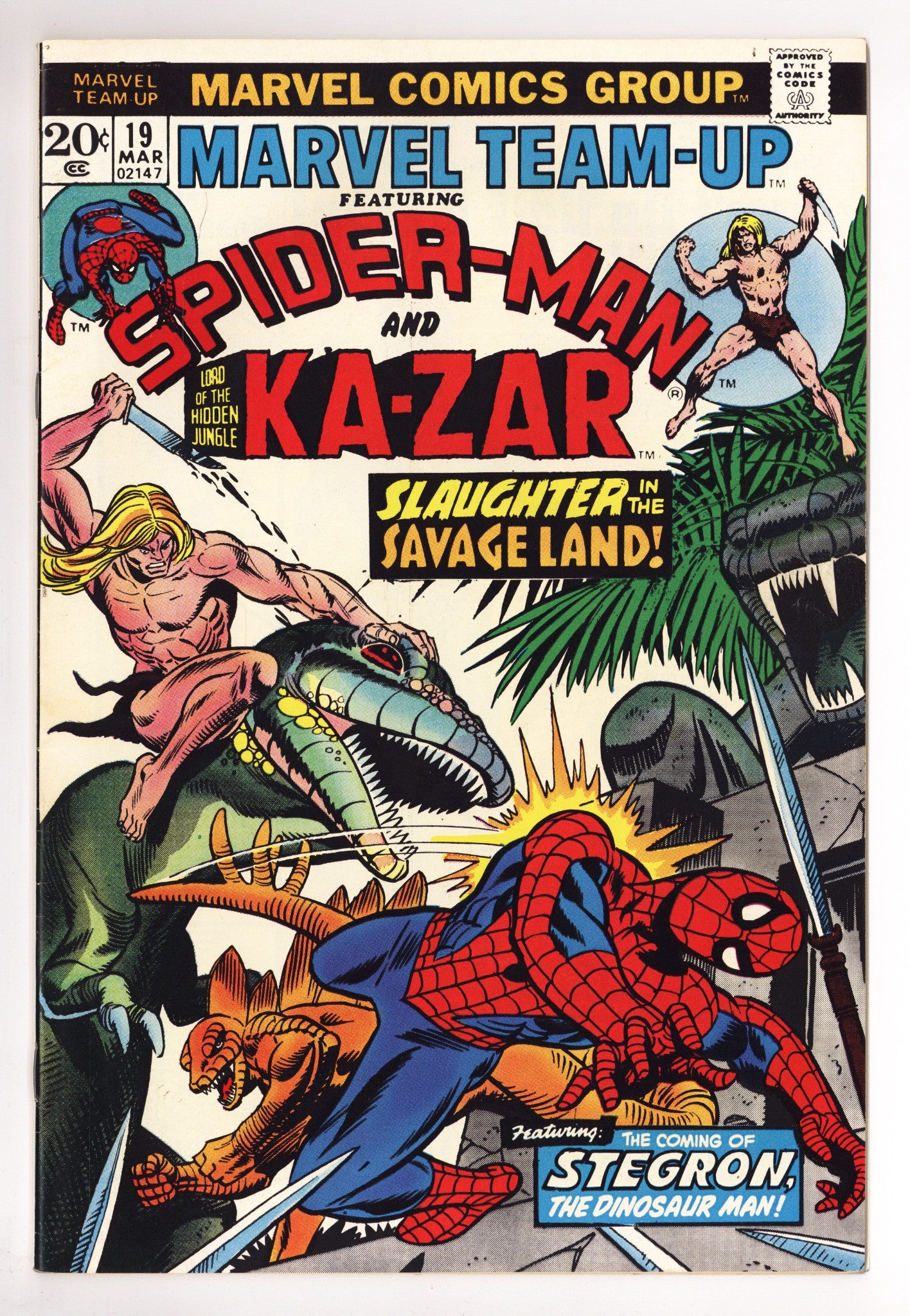 Marvel Team-Up Vol 1 19 FN/VF (7.0) No MVS (1974) 