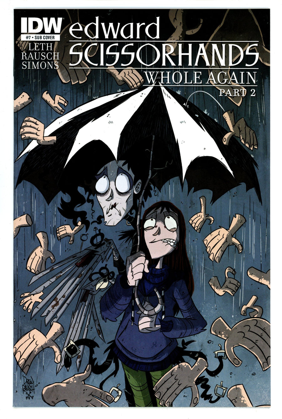 Edward Scissorhands 7 High Grade (2015) Rausch Variant 