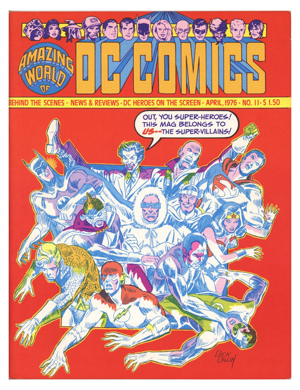 The Amazing World of DC Comics 11 VF- (7.5) (1976)