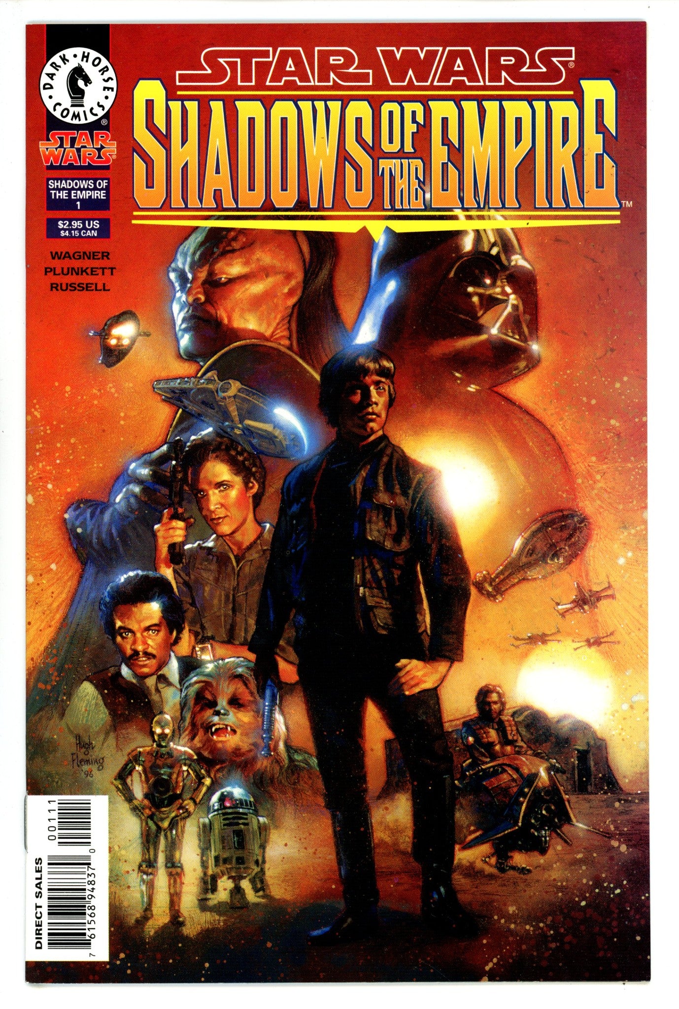 Star Wars: Shadows of the Empire 1 VF- (1996)