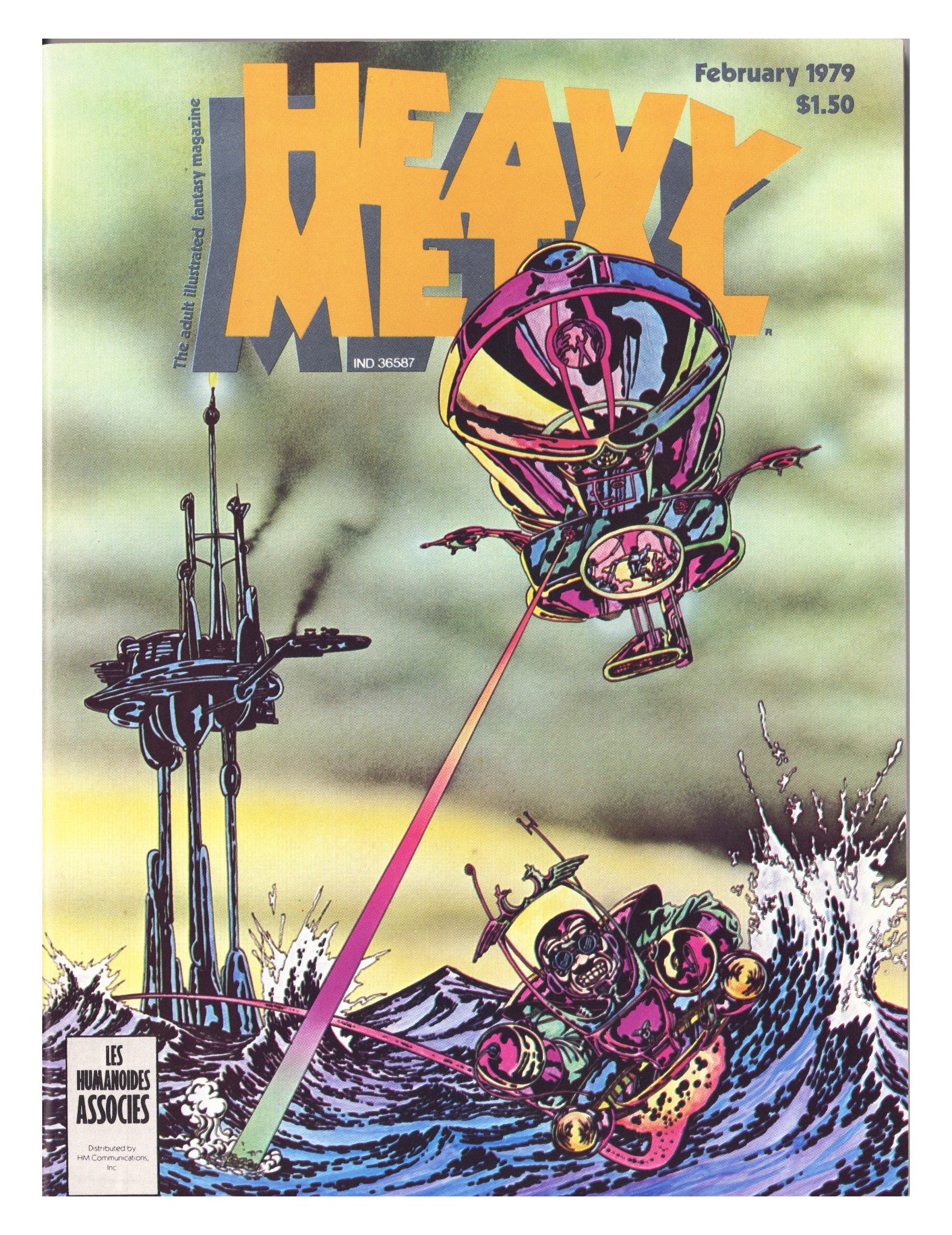 Heavy Metal Magazine Vol 2 10 VF (8.0) (1979) 