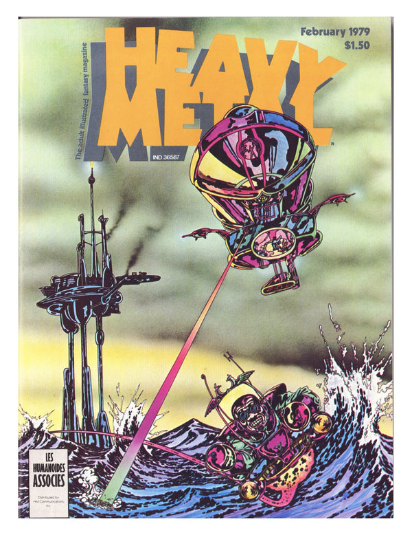 Heavy Metal Magazine Vol 2 10 VF (8.0) (1979)
