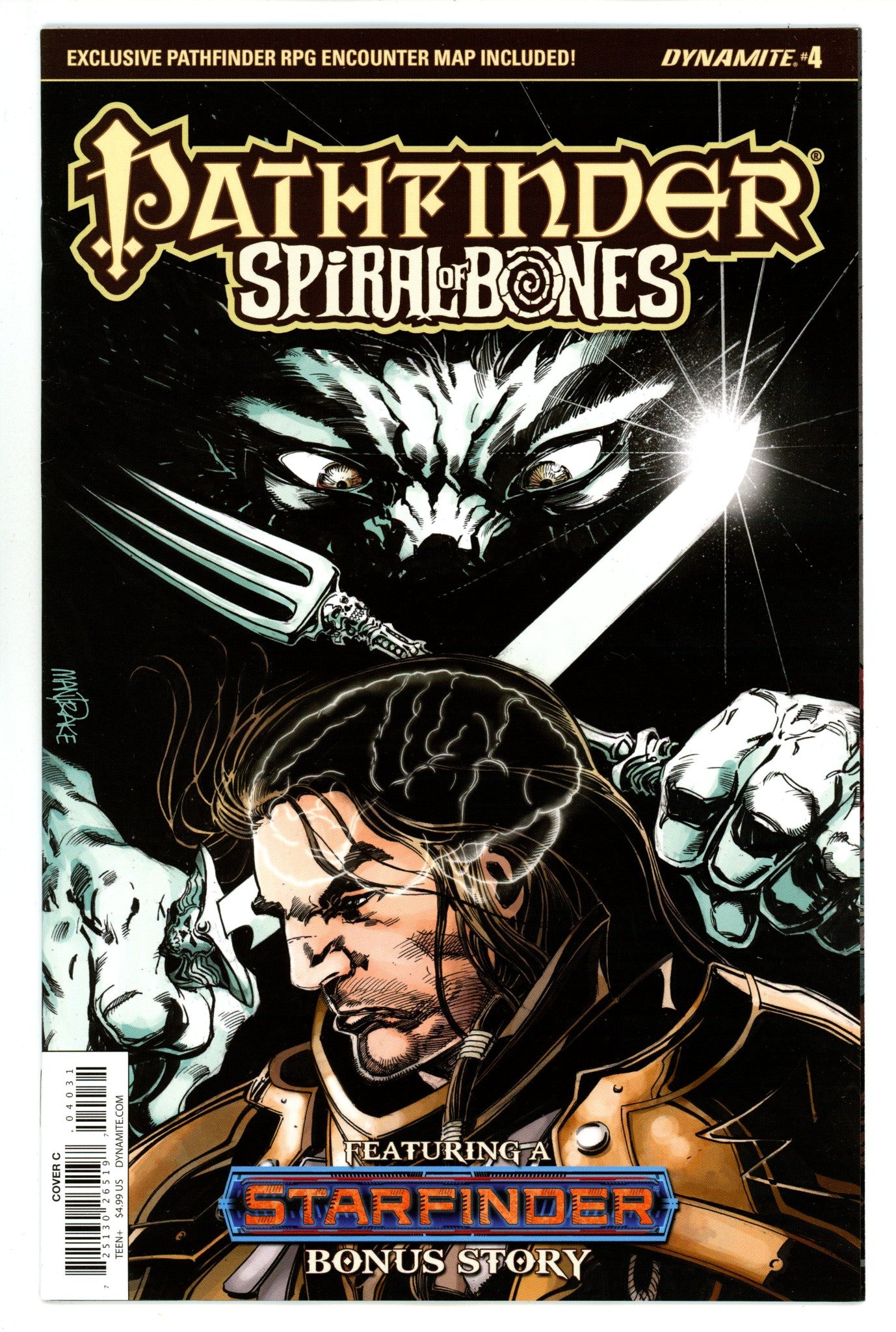 Pathfinder: Spiral of Bones 4 Mid Grade (2018) Mandrake Variant 