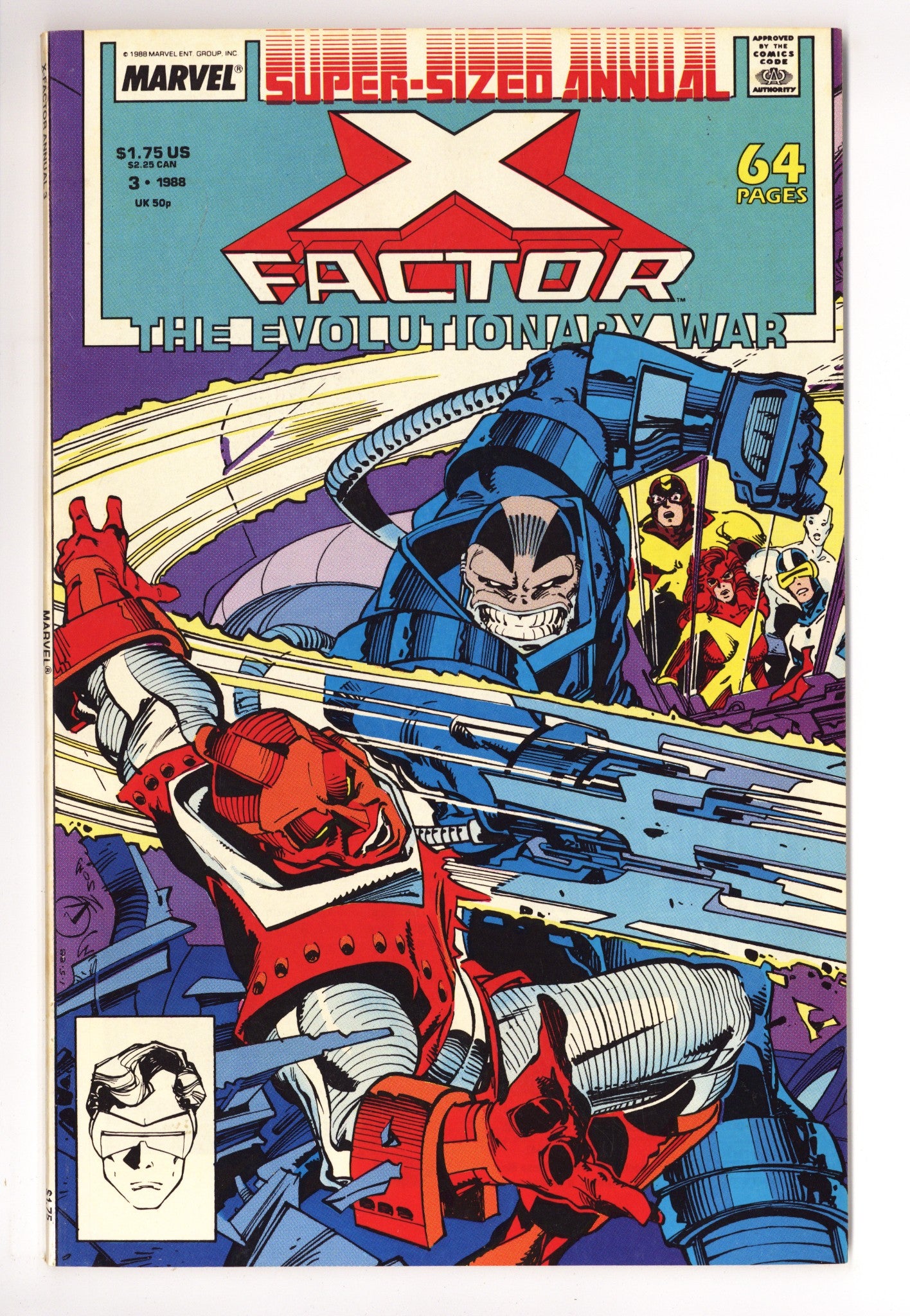 X-Factor Annual Vol 1 3  High Grade   (1988)        