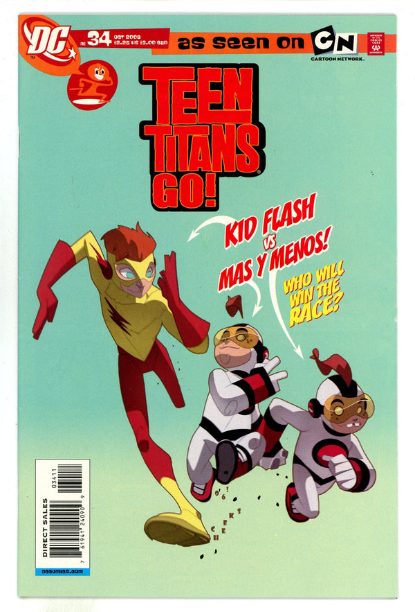 Teen Titans Go! 34 VF+ (8.5) (2006)