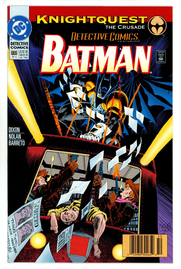 Detective Comics Vol 1 669 Newsstand NM- (1993)