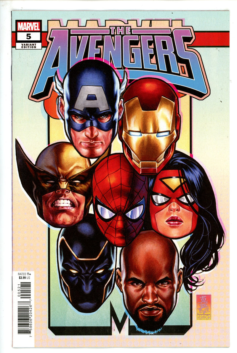 Avengers Vol 9 5 Brooks Corner Box Variant (1900)
