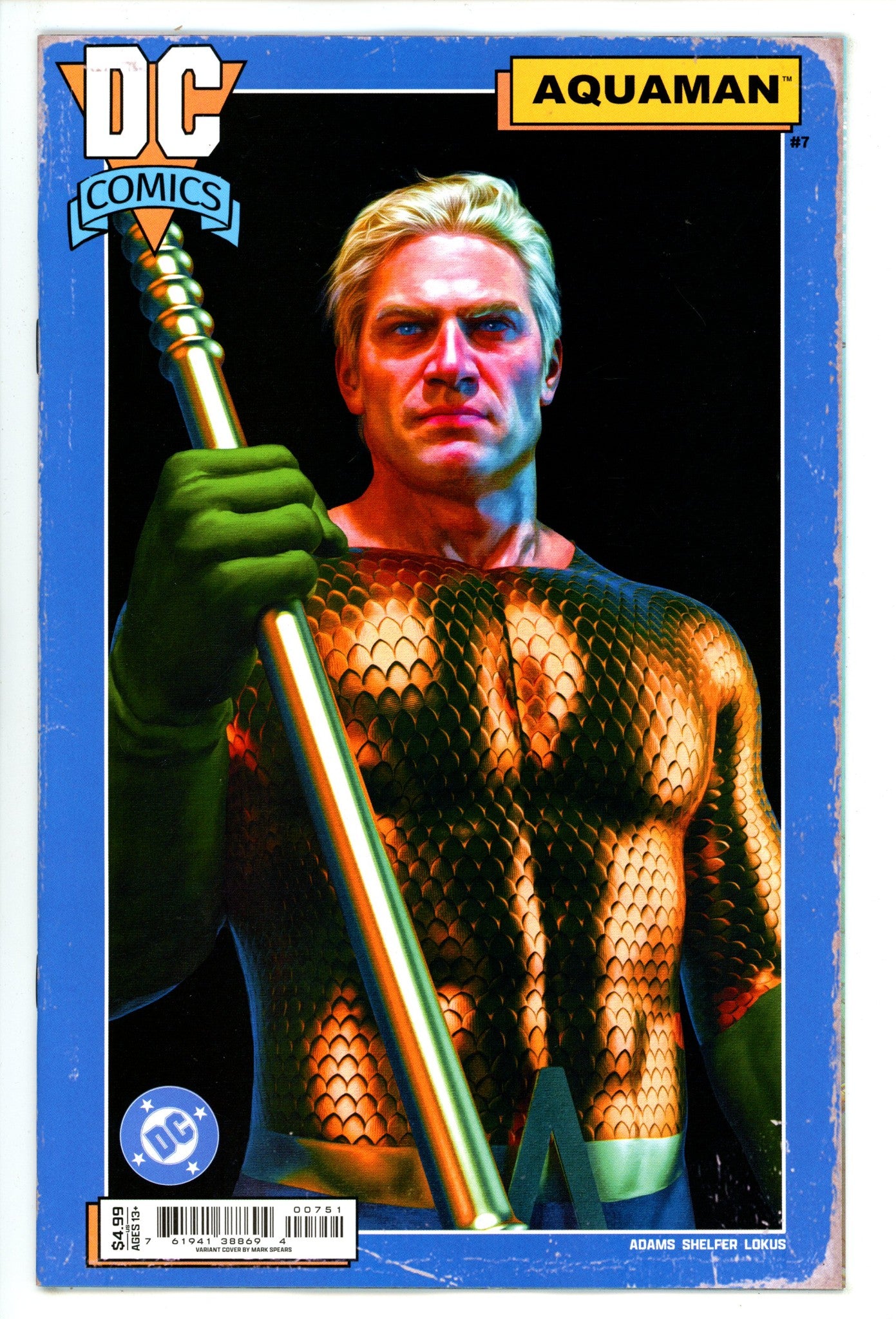 Aquaman Vol 9 7 Spears Variant (2025)