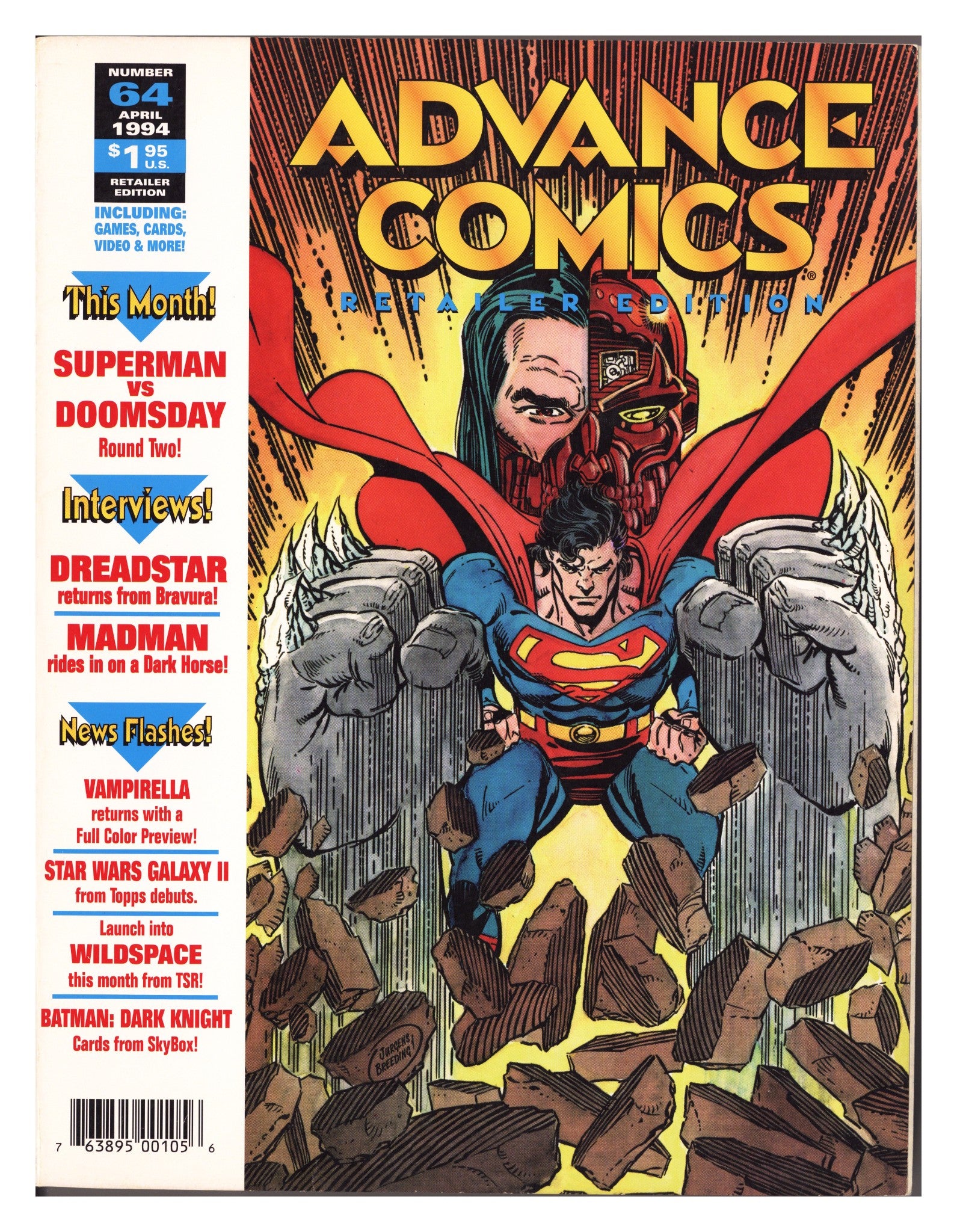 Advance Comics 64 VG/FN (5.0) (1994) 