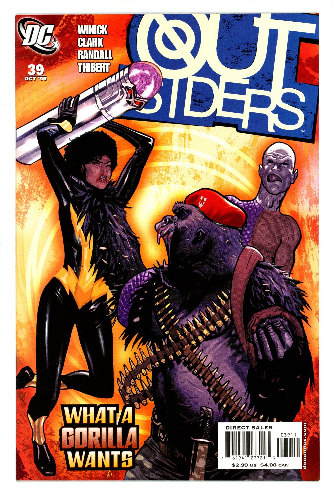 Outsiders Vol 3 39  High Grade   (2006)        