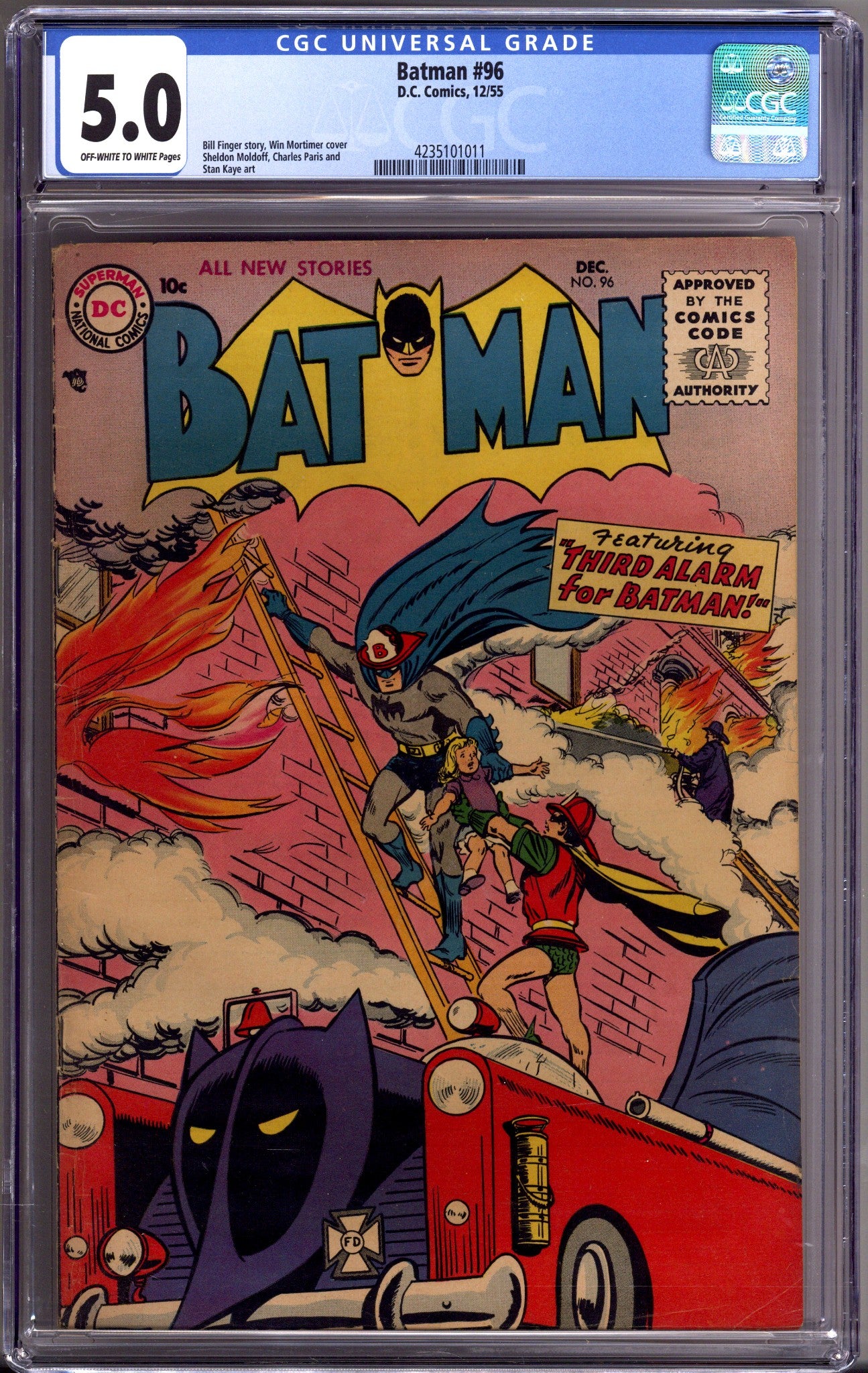 Batman Vol 1 96 CGC 5.0 (VG/FN) (1955) 