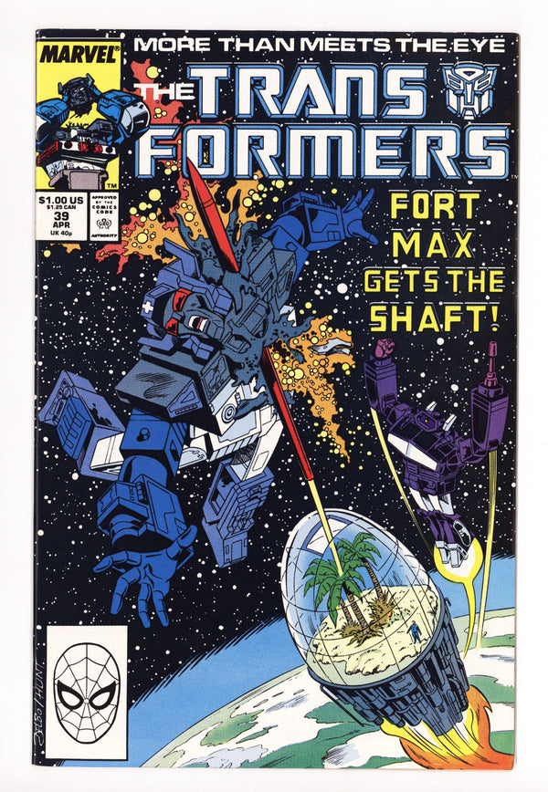 The Transformers 39 Mid Grade (1988)