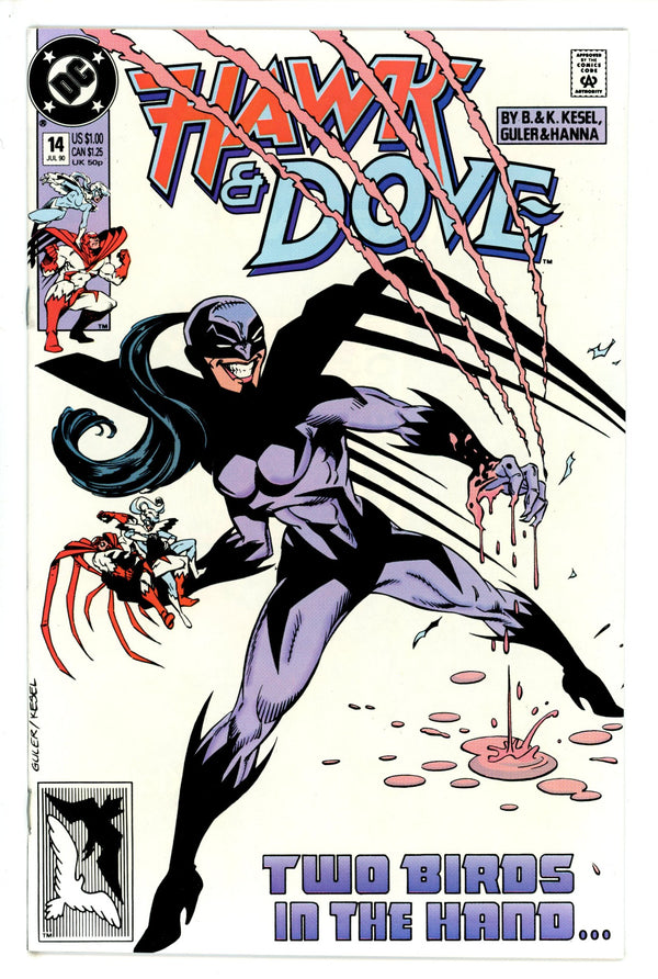 Hawk and Dove Vol 3 14 (1990)