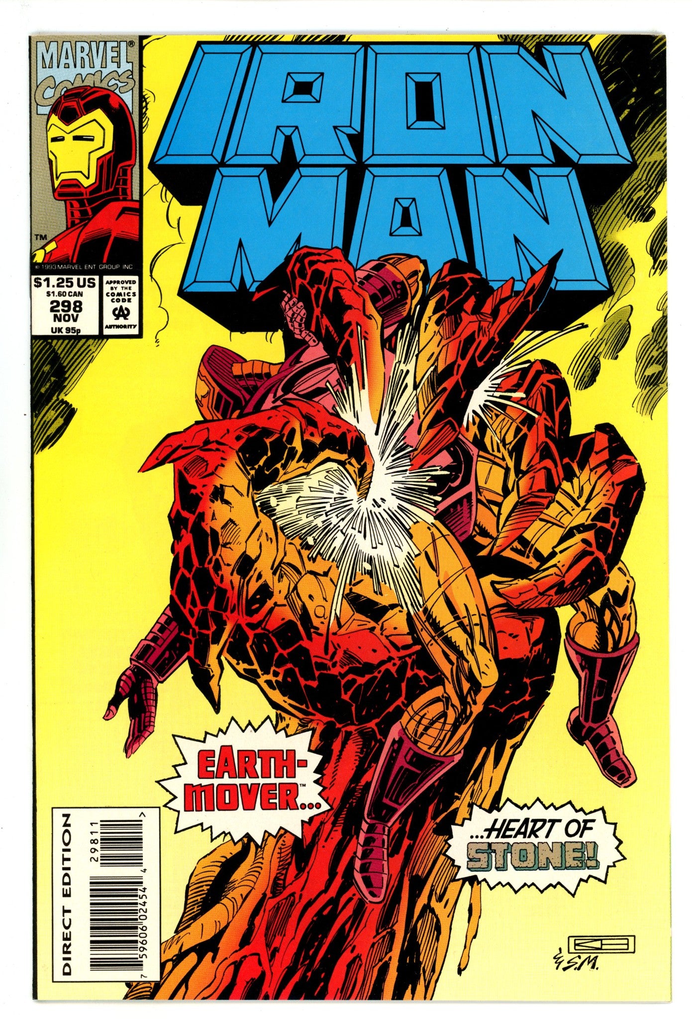 Iron Man Vol 1 298 High Grade (1993) 