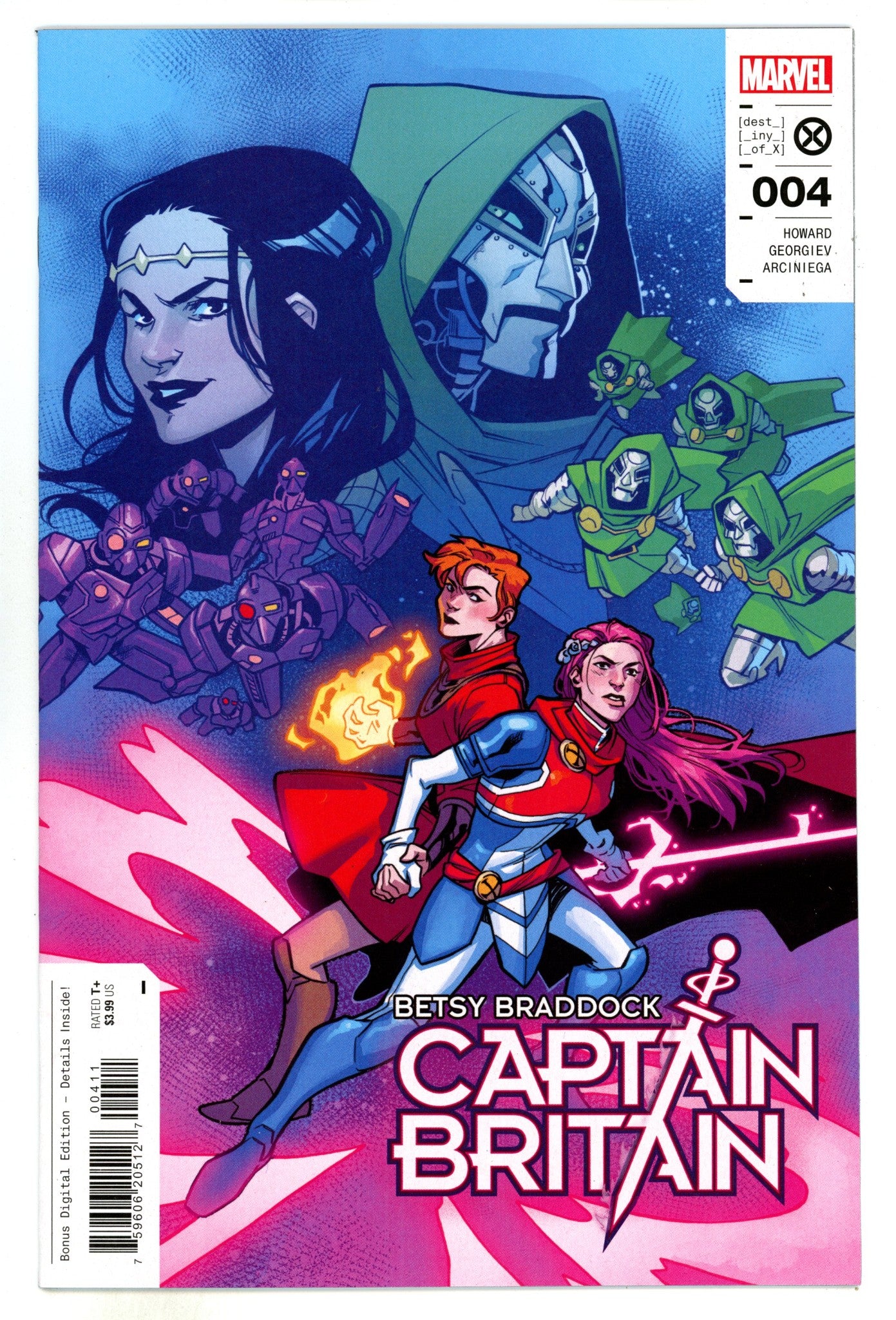 Betsy Braddock: Captain Britain 4 High Grade (2023) 