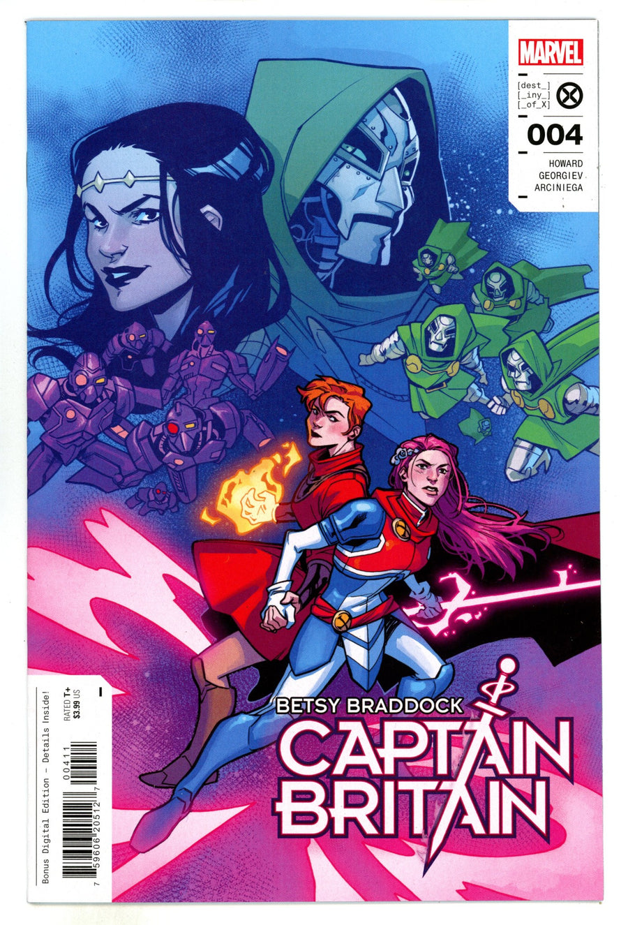 Betsy Braddock: Captain Britain 4 High Grade (2023) 