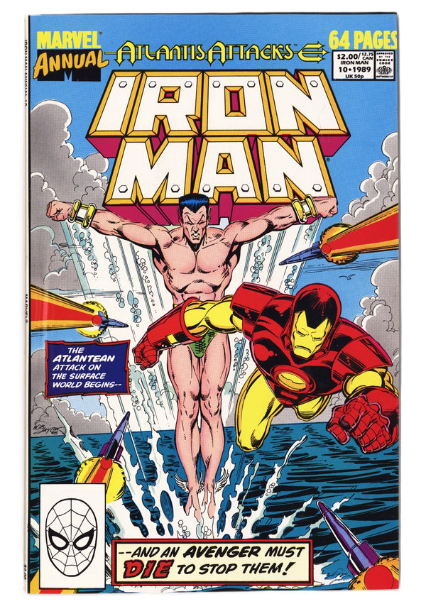 Iron Man Annual Vol 1 10 High Grade (1989)