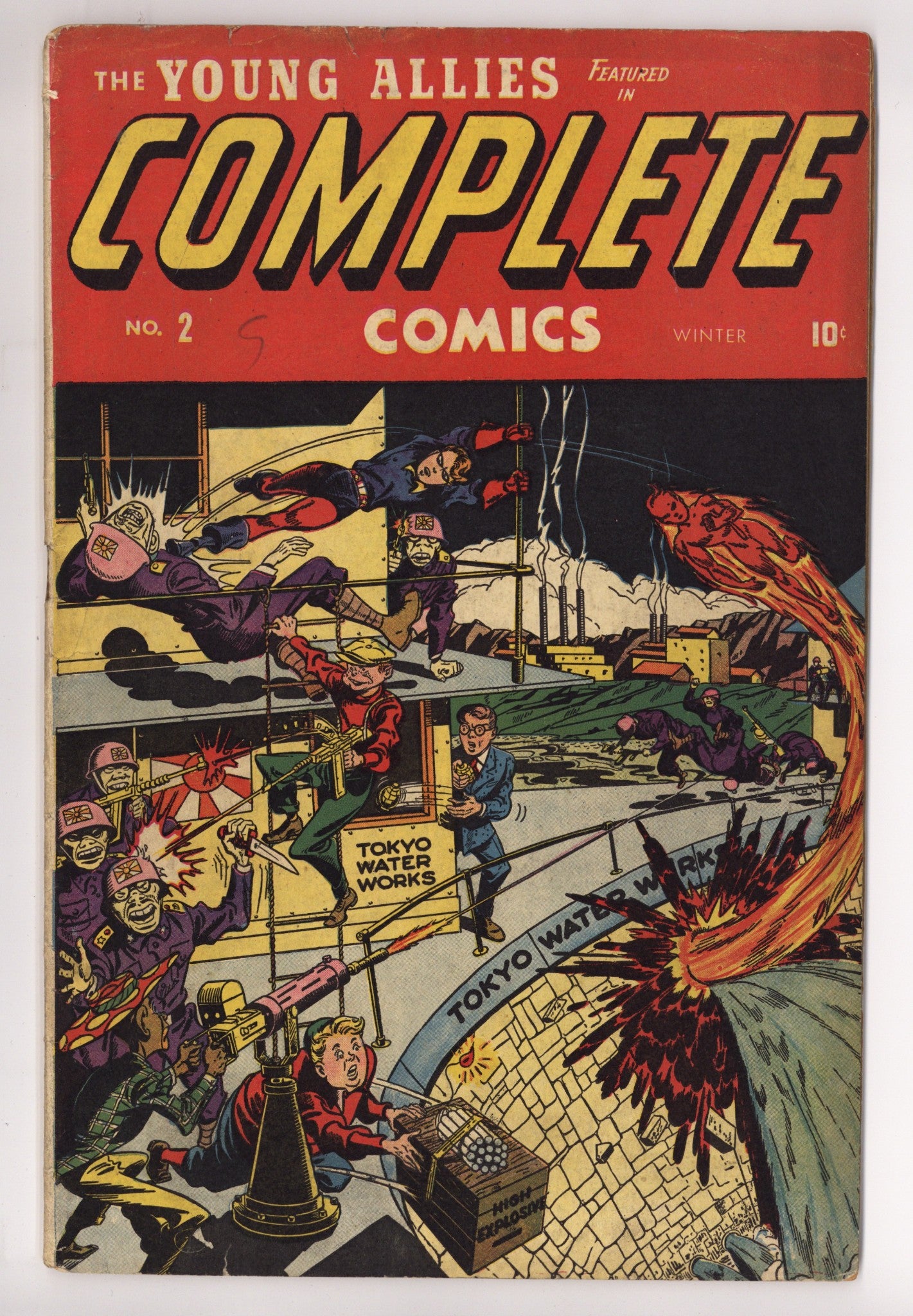 Complete Comics   2  VG+ (4.5)   (1944)        