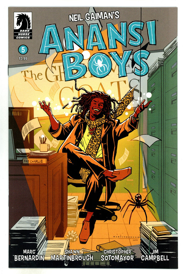 Anansi Boys I 5 Martinbrough Variant (2024)