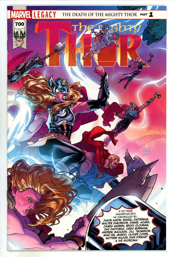 Mighty Thor Vol 2 700 High Grade (2017)