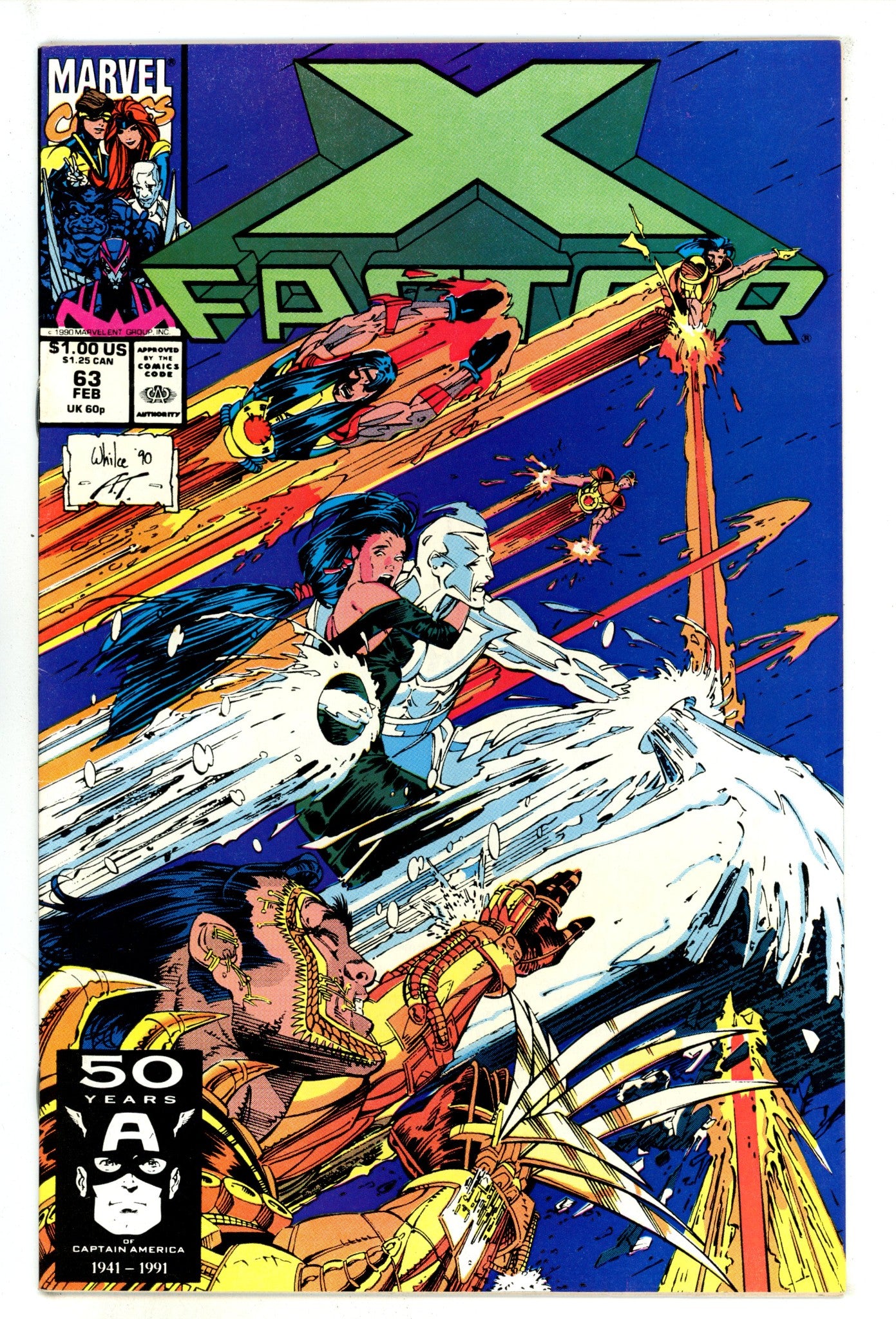 X-Factor Vol 1 63 High Grade (1991) 