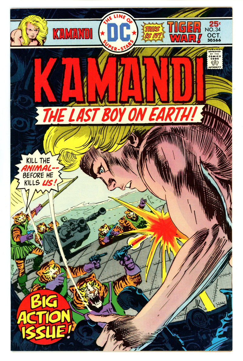 Kamandi, the Last Boy on Earth 46 NM- (9.2) (1976) 