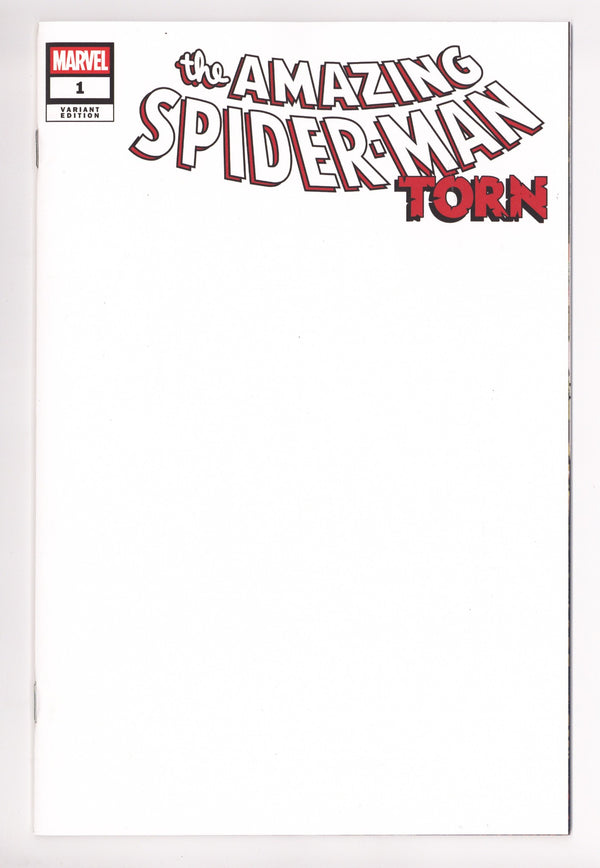 Amazing Spider-Man: Torn 1 Blank Variant (2025)