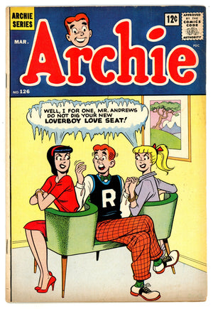 Archie Vol 1 126 FN (6.0) (1962) 