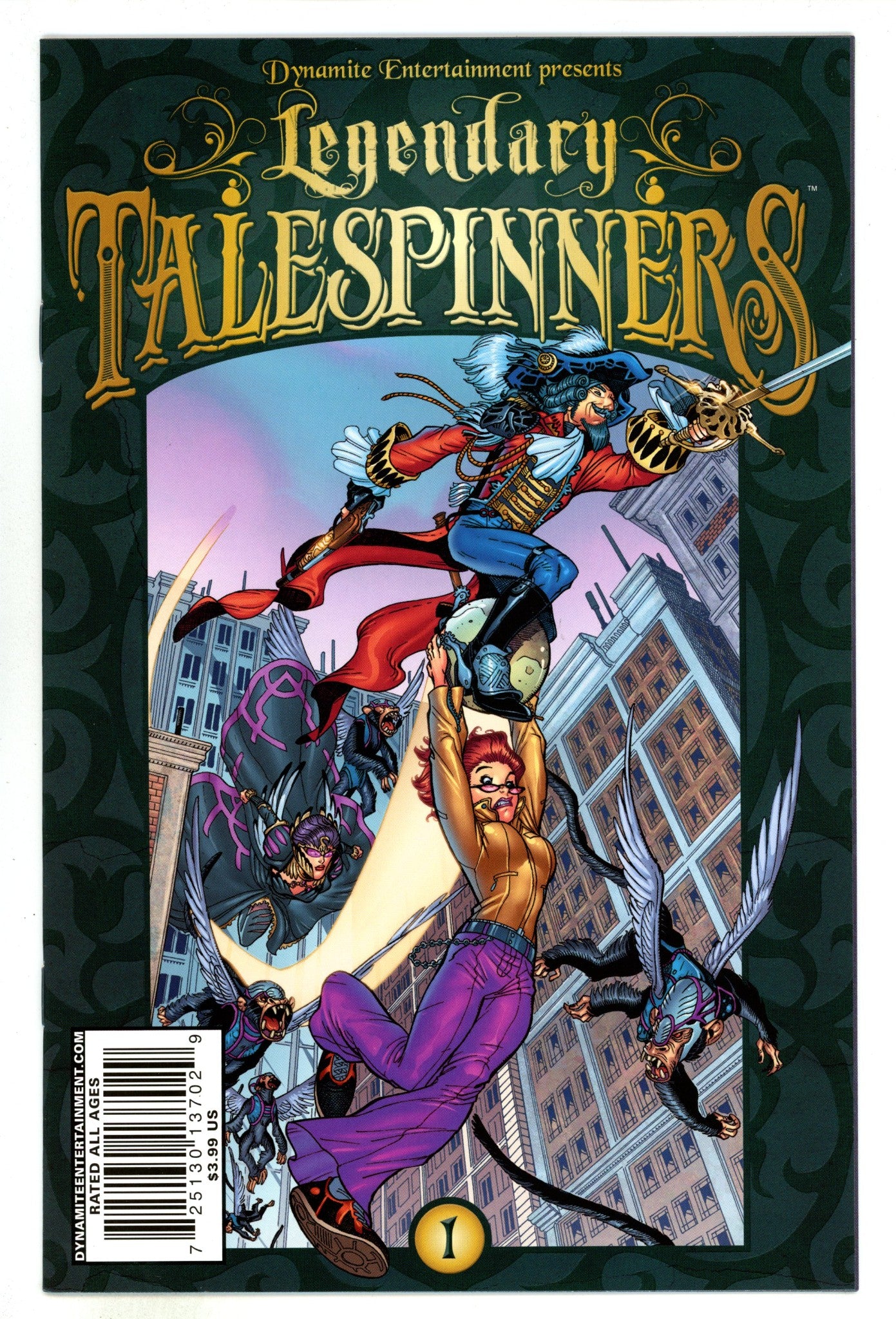 Legendary Talespinners 1 High Grade (2010) Bond Variant 