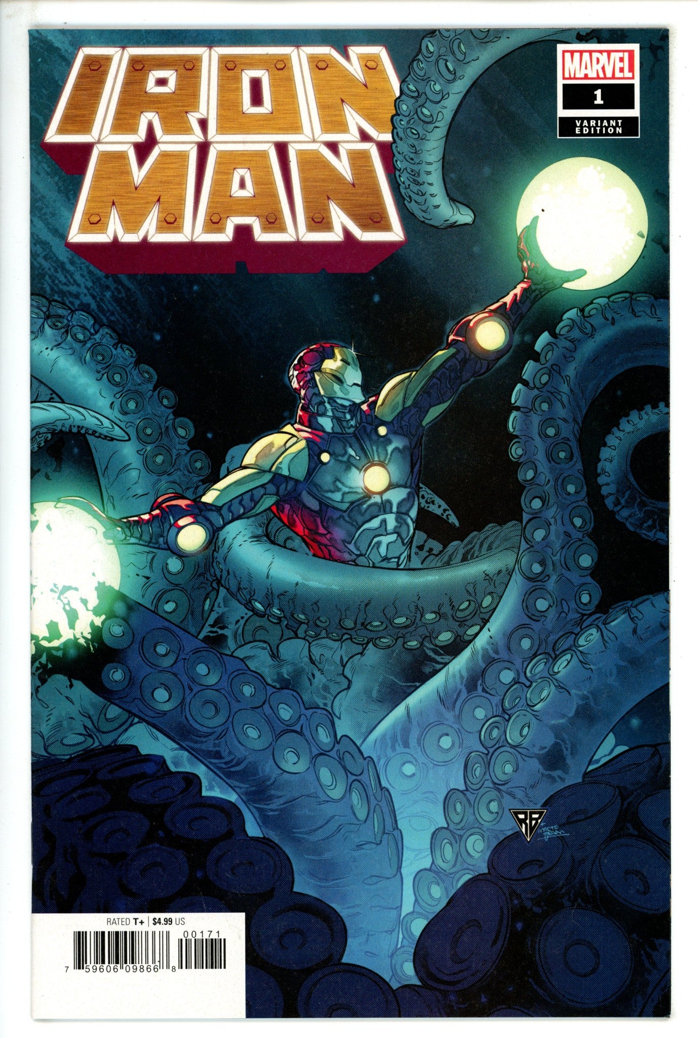 Iron Man Vol 6 1 High Grade (2020) Silva Variant 