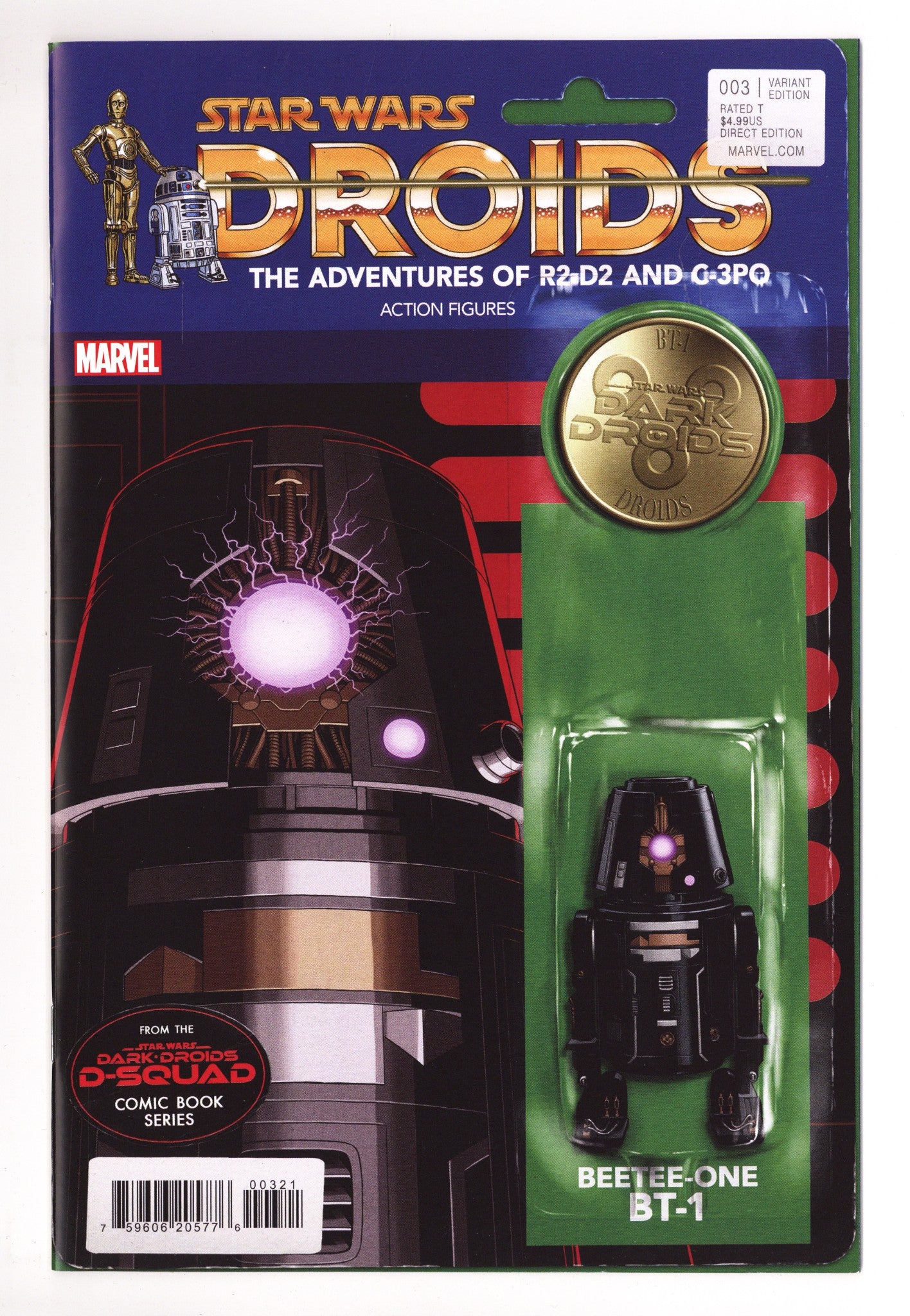 Star Wars: Dark Droids - D-Squad 3 High Grade (2024) Christopher Action Figure Variant 
