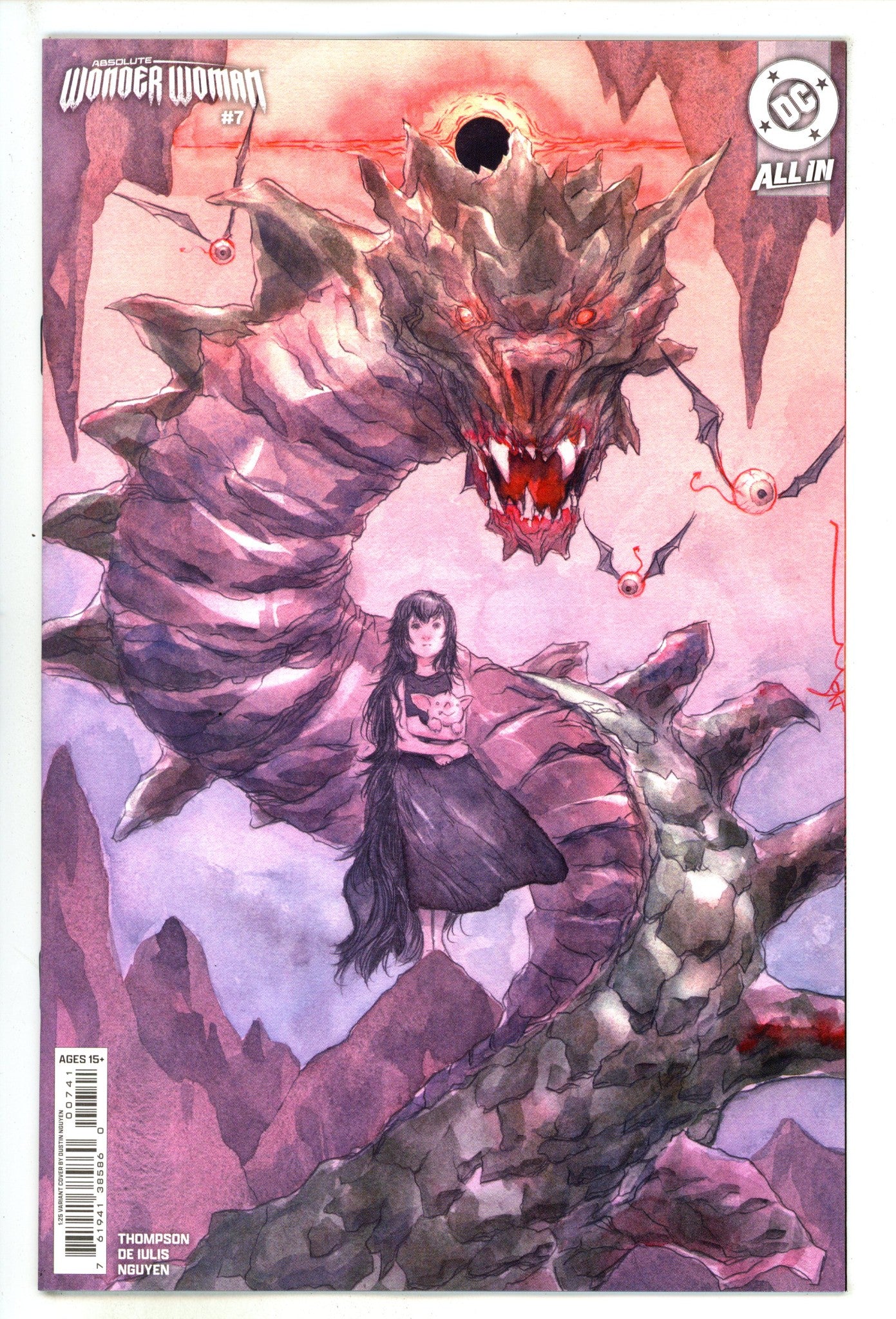 Absolute Wonder Woman 7 Nguyen Incentive Variant NM+ (2025)