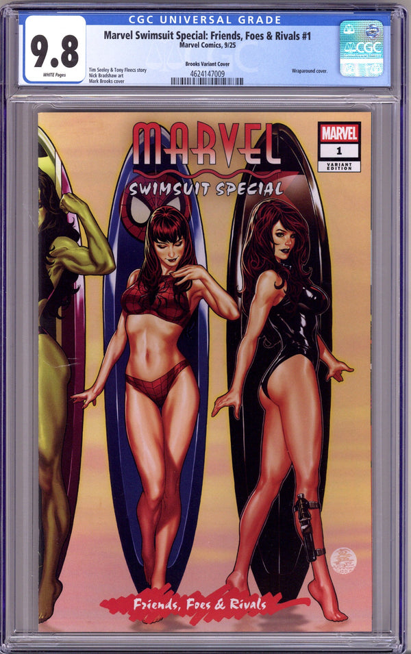 Marvel Swimsuit Special: Friends, Foes & Rivals 1 CGC 9.8 (NM/M) (2025) Brooks Variant