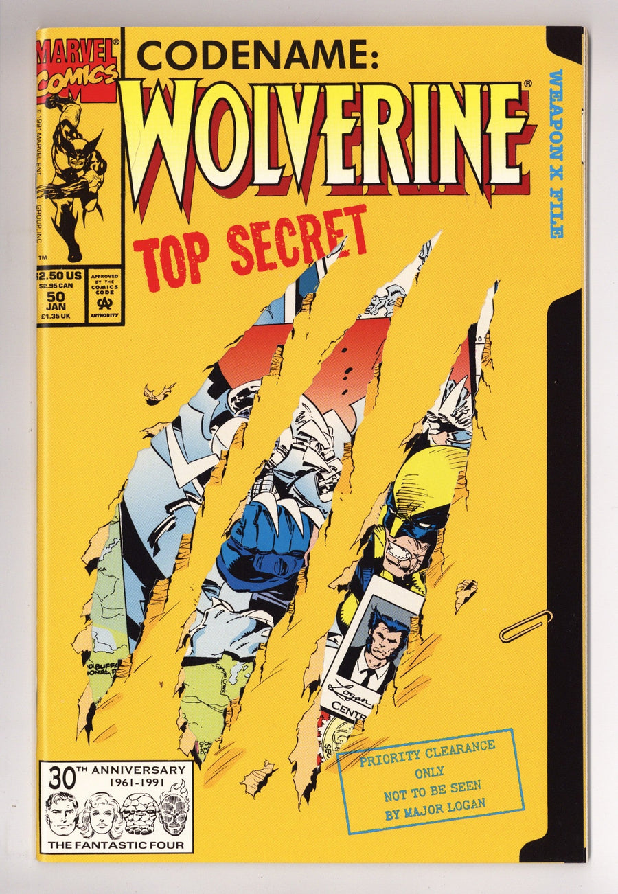 Wolverine Vol 2 50  High Grade   (1992)