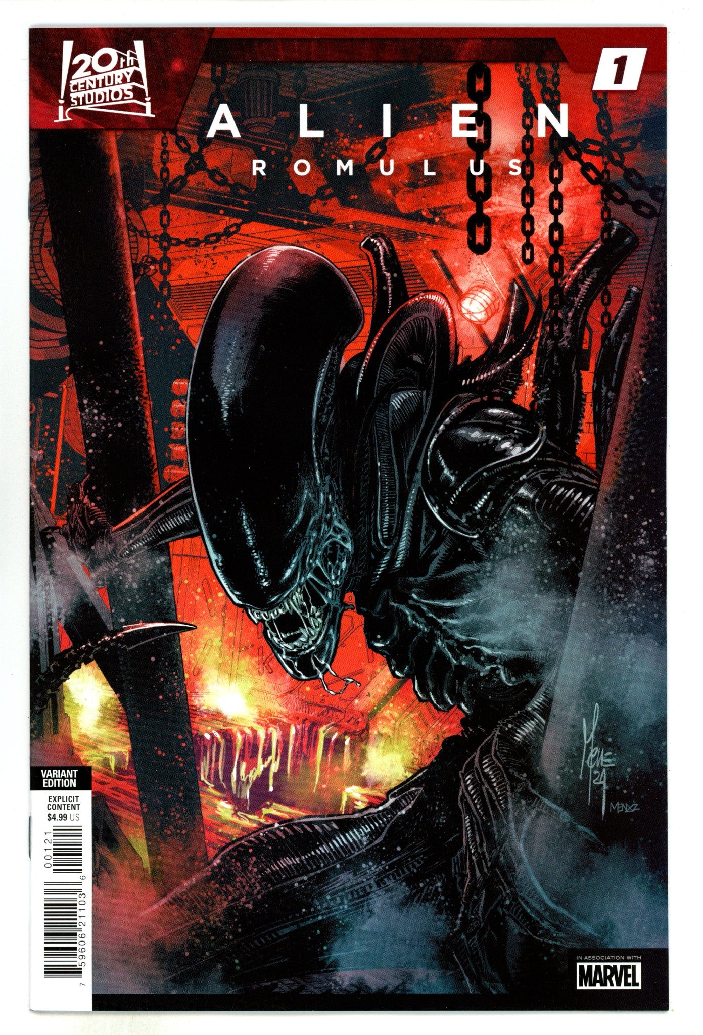 Alien: Romulus Annual 1 Checchetto Variant (2024)