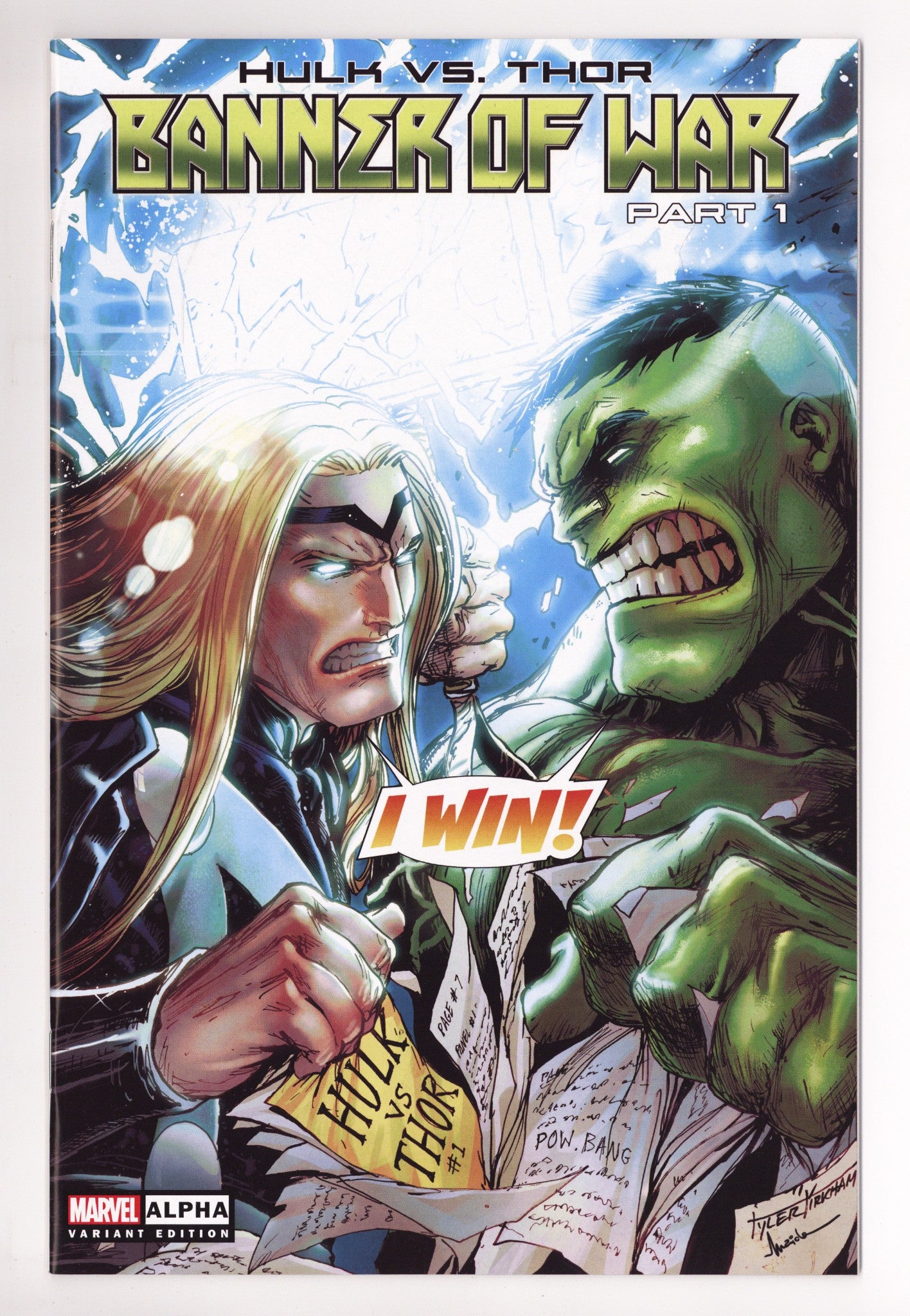 Hulk vs. Thor: Banner of War Alpha 1 High Grade (2022) Kirkham Exclusive Variant 