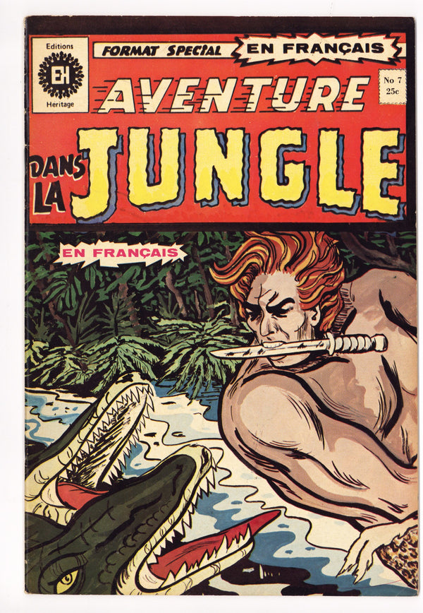 Aventure dans la Jungle 7 VG/FN (5.0) Jungle Adventure (1973)