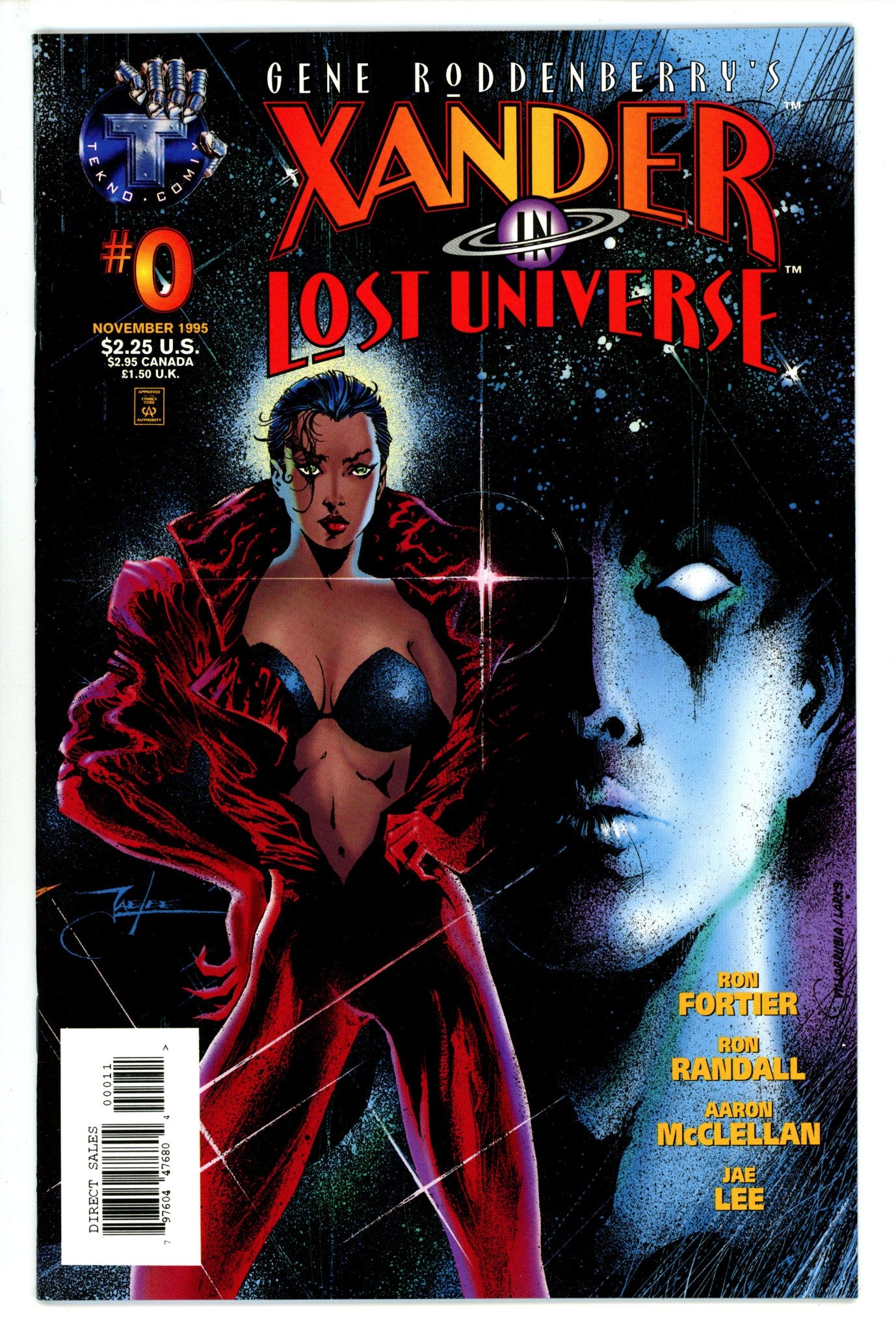 Gene Roddenberry's Xander in Lost Universe 0 (1995)