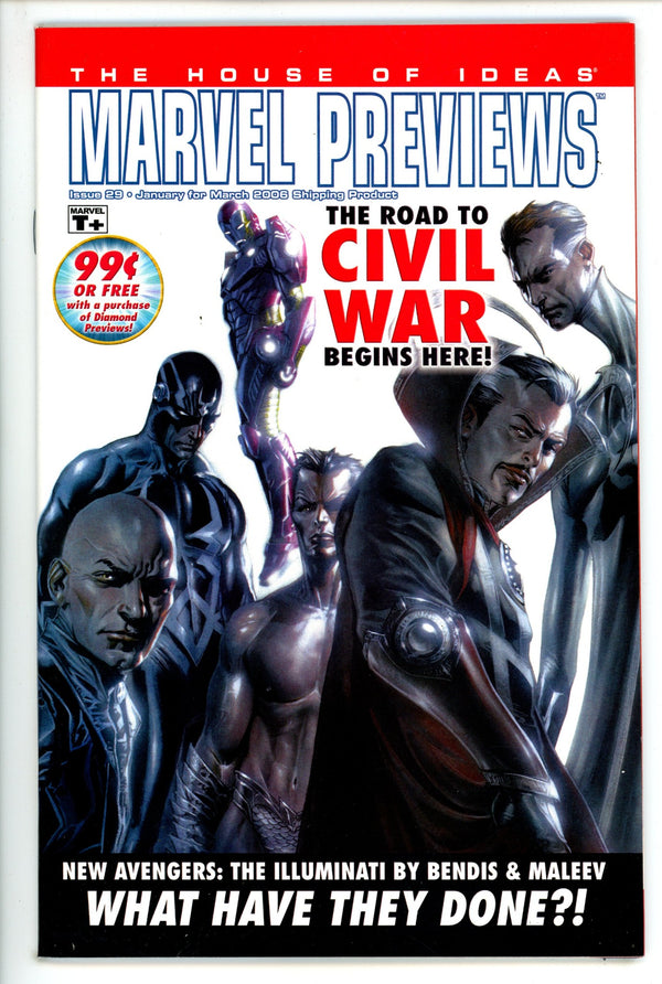 Marvel Previews Vol 1 29 High Grade (2006)