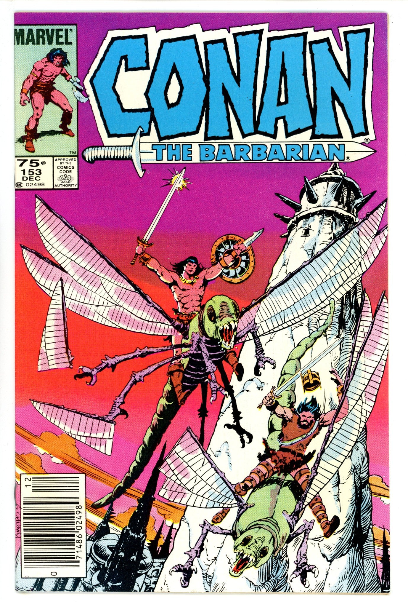 Conan the Barbarian Vol 1 153 Canadian Variant FN/VF (1983)