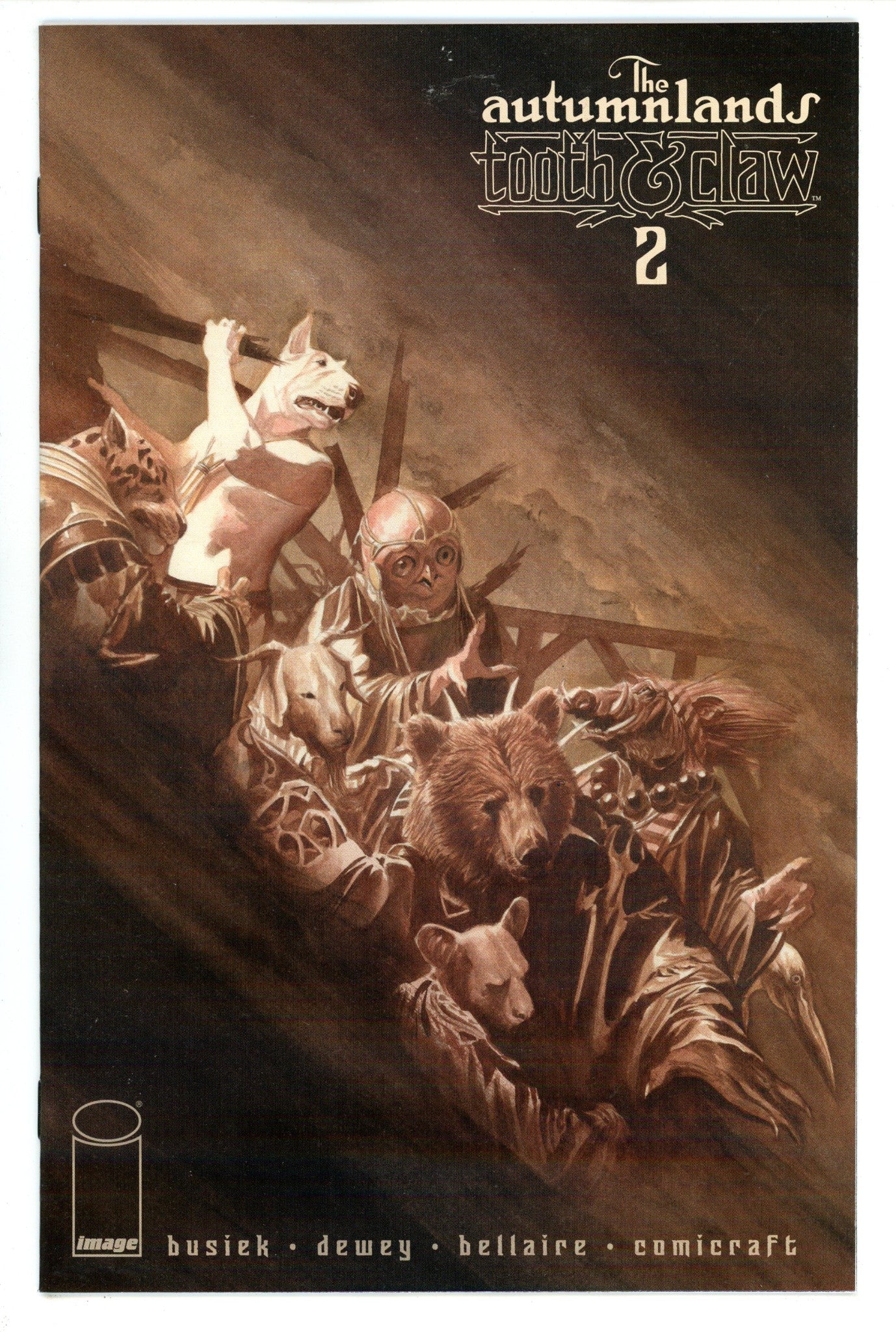 The Autumnlands: Tooth & Claw 2 High Grade (2014) Ross Variant 