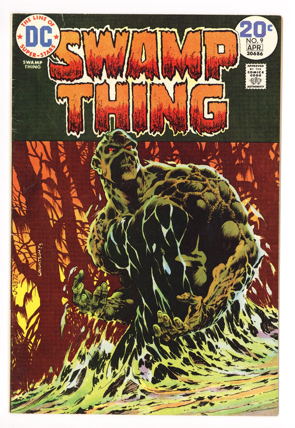 Swamp Thing Vol 1 9 FN (6.0) (1974)