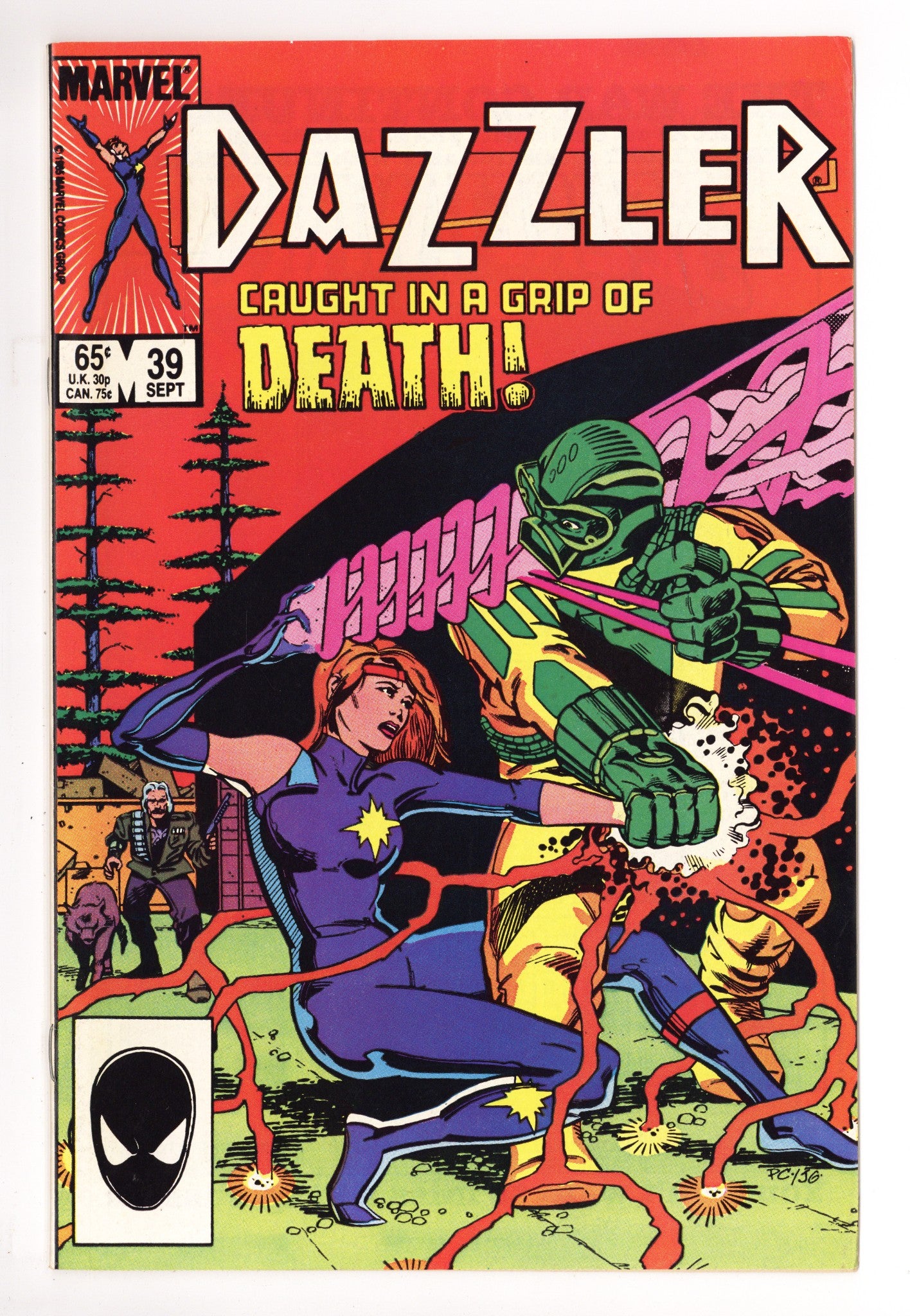 Dazzler Vol 1 39 Mid Grade (1985) 